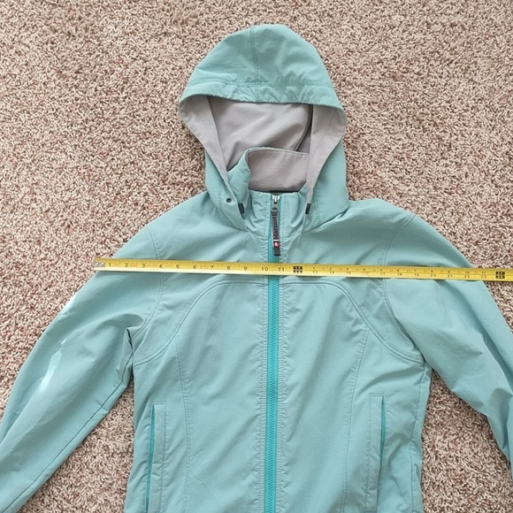 Light Teal Marmot Jacket - Sz M - Picture 2 of 4
